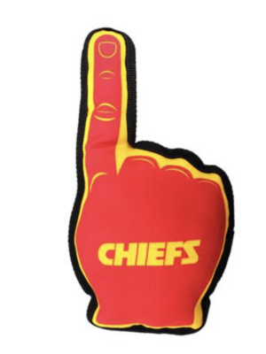 Kansas City Chiefs #1 Fan Pet Toy